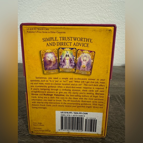 Angel Answers Oracle Cards - Picture 2 of 3